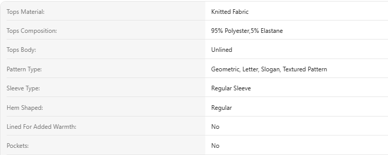 Casual Oversized T-Shirt