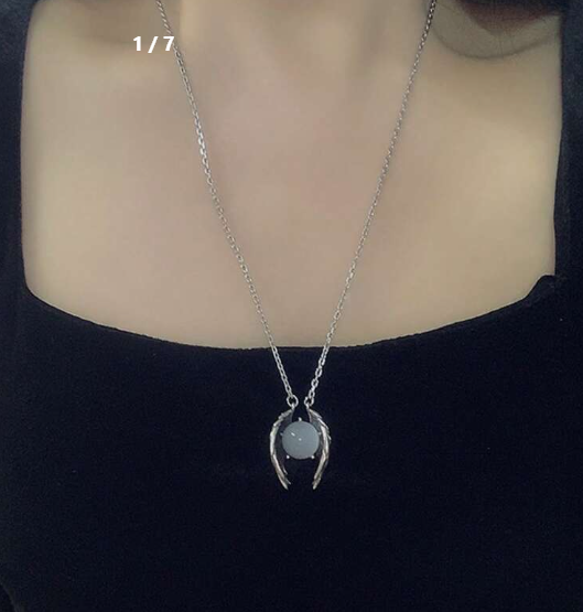 Crystal Vintage Copper Necklace